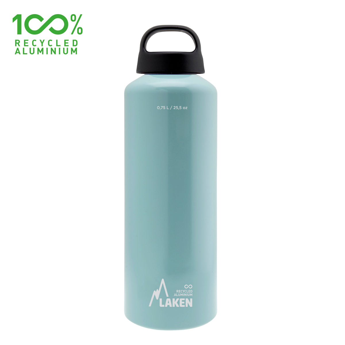 Botella De Aluminio Classic 0,75 L, Azul Claro LAKEN