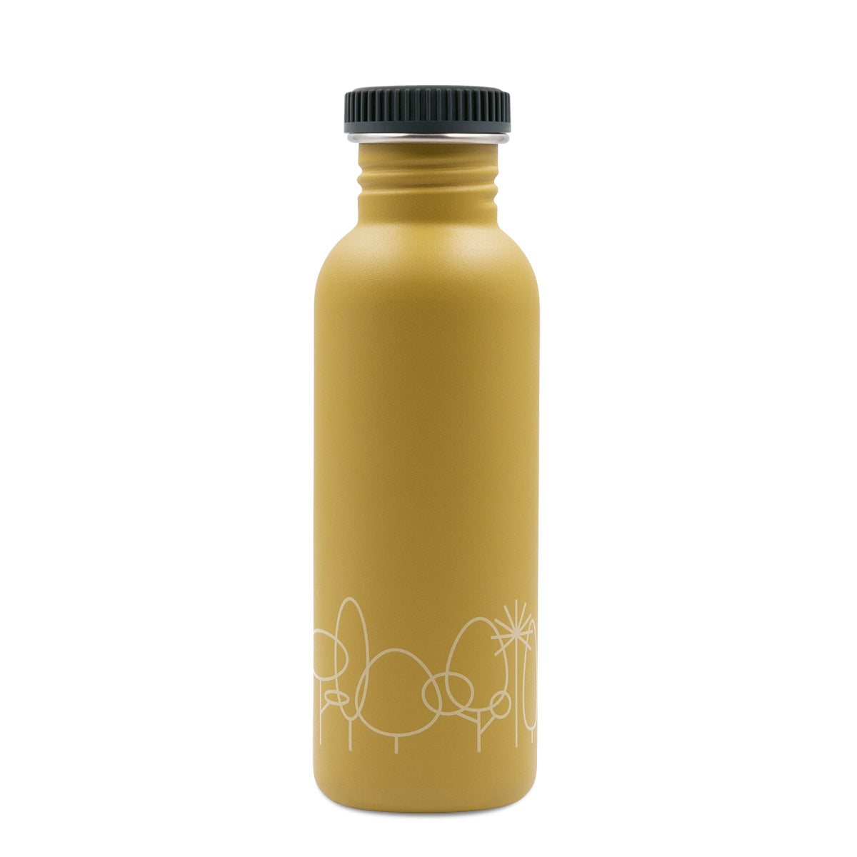 Botella De Acero Inoxidable Tapón Plain 0,75 L, Drink Life Forest LAKEN