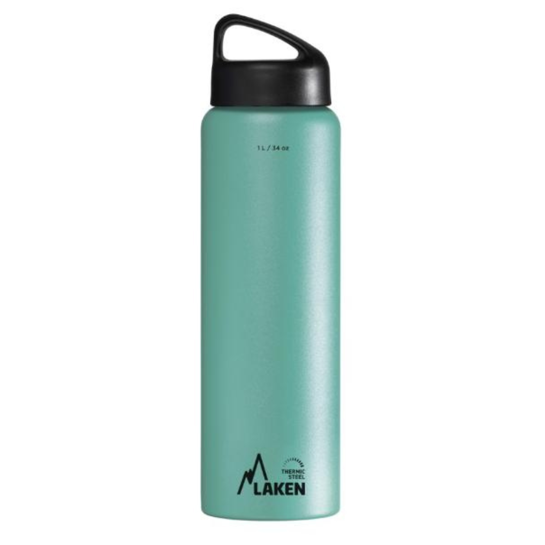 Botella Térmica De Acero Inoxidable Classic 1 L Turquesa LAKEN