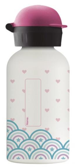 Botella Infantil Térmica De Acero Inoxidable 0,35 L Tapón Hit Jumping LAKEN