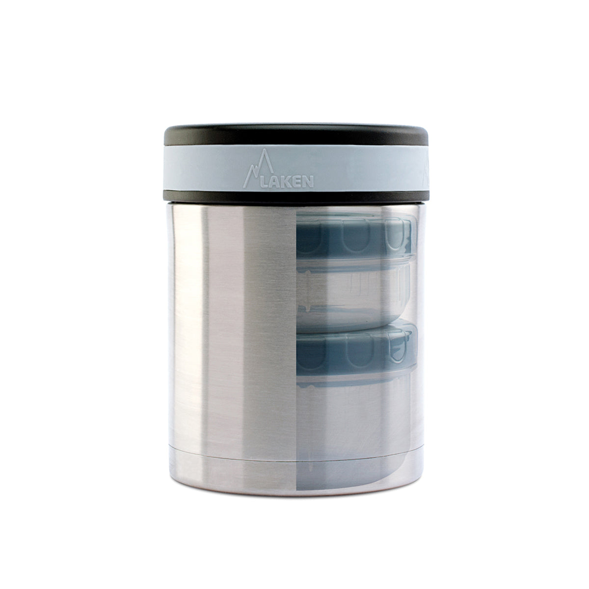 Termo Para Sólidos De Acero Inoxidable Drink Life! City 1 L, LAKEN