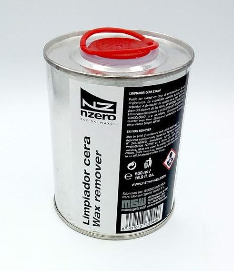 Liquido Limpiador de Cera, 500ml | Limpiador Ceras Esquís y Tablas de Snowboard NZERO