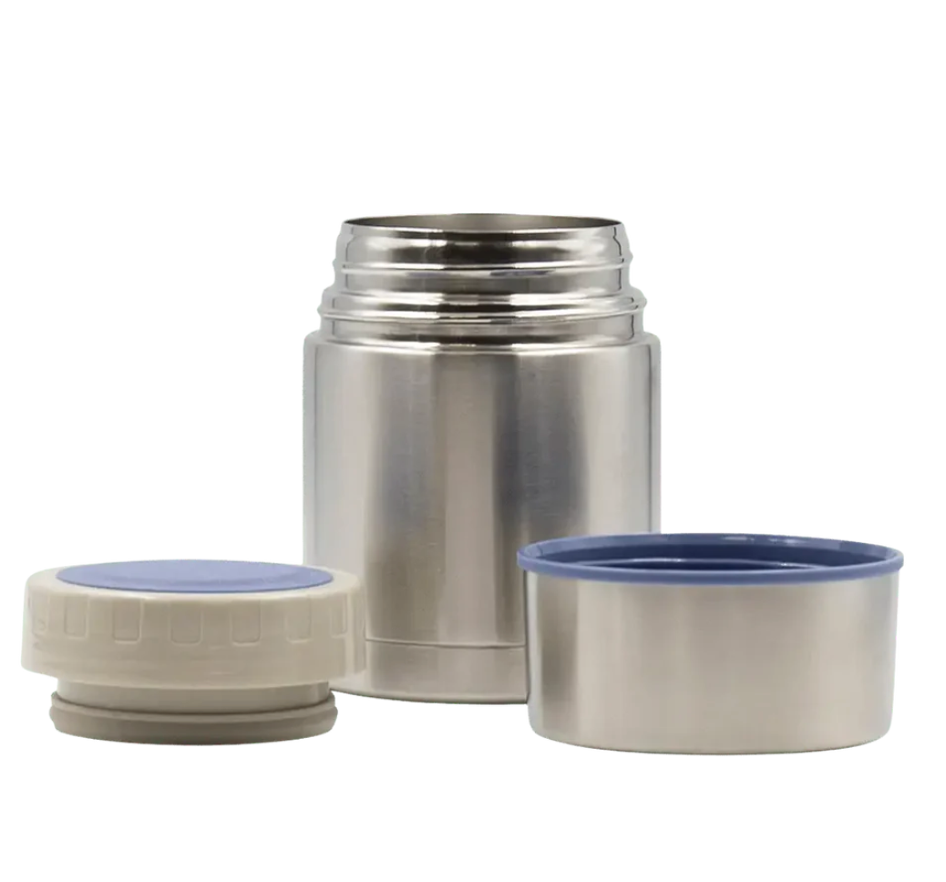 TERMO PARA SÓLIDOS 0,5L ACERO FUNDA NEOPRENO - FOREST